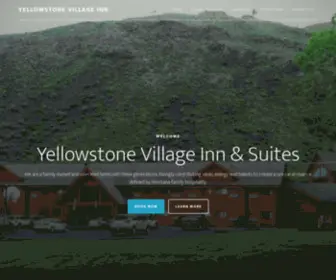 Yellowstonevinn.com(The Yellowstone Village Inn located in Gardiner) Screenshot