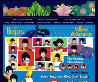 Yellowsubmarineart.com(Yellow Submarine Art) Screenshot