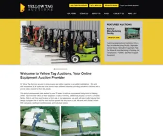 Yellowtagauctions.com(Yellow Tag Auctions) Screenshot