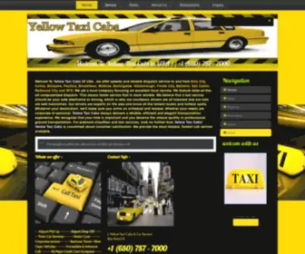 Yellowtaxicabs.net(Yellow Taxi Cabs) Screenshot