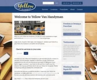 YellowVanhandyman.com(Yellow Van Handyman) Screenshot