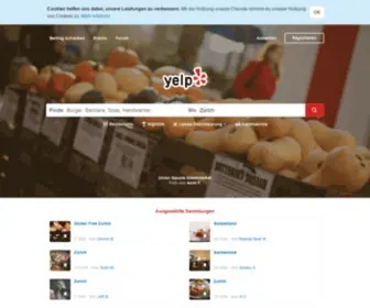 Yelp.ch(Amsterdam) Screenshot