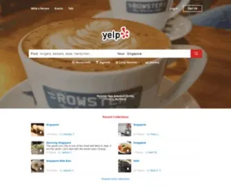 Yelp.com.sg(Singapore) Screenshot