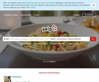 Yelp.nl(Amsterdam) Screenshot