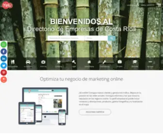 Yelu.cr(Busque empresas en Costa Rica en el Directorio de Empresas de Costa Rica) Screenshot