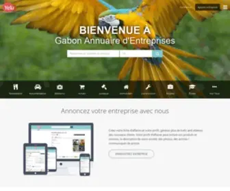 Yelu.ga(Gabon Annuaire d'Entreprises) Screenshot