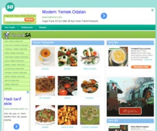 Yemeksa.com(Yemeksa) Screenshot