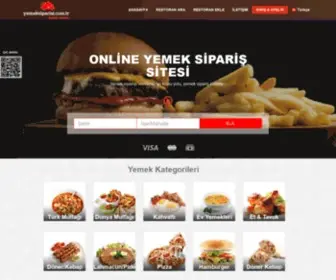 Yemeksiparisi.com.tr(Online Yemek Siparişi Ver) Screenshot