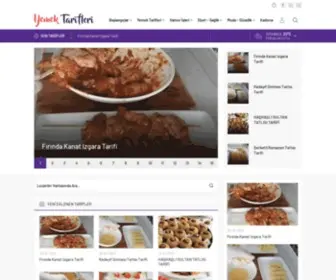 Yemektarifiustasi.com(Yemek Tarifleri) Screenshot