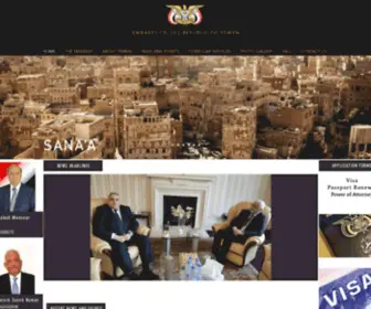 Yemenembassy.co.uk(Yemenembassy) Screenshot