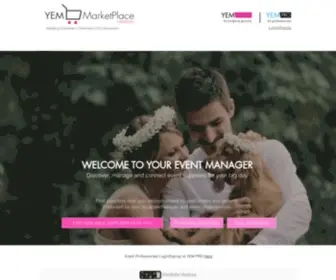 Yem.io(Discover and connect event supplier professionals) Screenshot