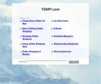 Yemp.com(The Leading Y EMP Site on the Net) Screenshot
