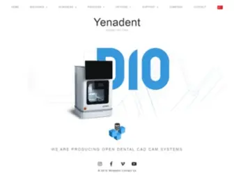Yenadent.com(Dental Cad Cam) Screenshot