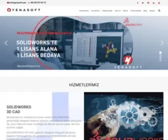 Yenasoft.com(Solidworks ve EspritCAM Resmi Distribütörü) Screenshot