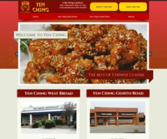 Yenchingdining.com(Yen Ching Chinese Restaurant) Screenshot