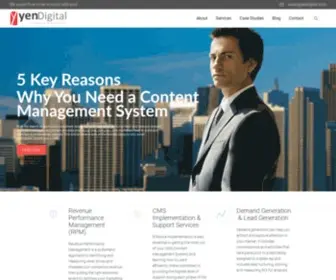 Yendigital.com(Digital Marketing and Technology Agency) Screenshot