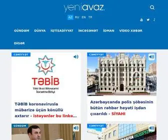 Yeniavaz.com(Azərbaycandan) Screenshot