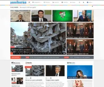 Yenibursa.com(Yeni Bursa Gazetesi) Screenshot