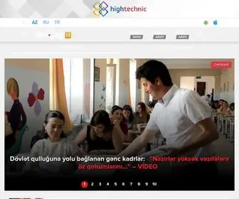 Yenicag.az(Yeni Çağ Media) Screenshot