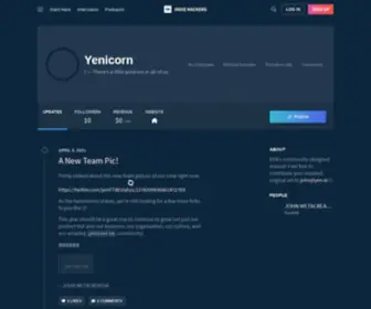 Yenicorn.com(Yenicorn) Screenshot