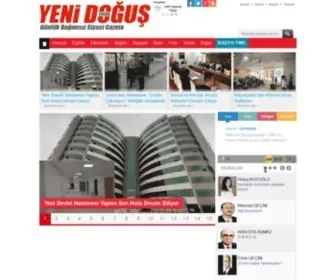 Yenidogus.net(Yeni Doğuş Gazetesi) Screenshot