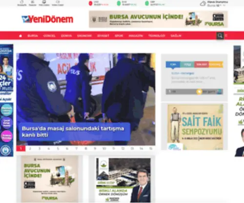 Yenidonem.com.tr(Haberler, Son Dakika Haberleri ve Güncel Haber) Screenshot