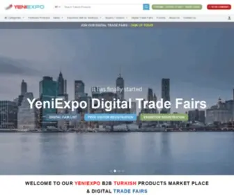 Yeniexpo.com(YeniExpo B2B Turkey Products Exports Wholesale Marketplace) Screenshot