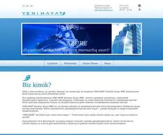 Yenihayat.az(Ana Səhifə) Screenshot