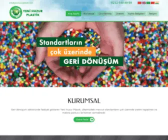 Yenihuzurplastik.com(PLASTİK GERİ DÖNÜŞÜM) Screenshot