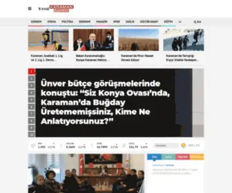 Yenikaramangazetesi.com(Yeni Karaman Gazetesi) Screenshot