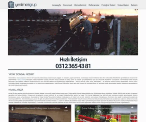 Yenilmezgrupinsaat.com(Yenilmez Grup İnşaat) Screenshot