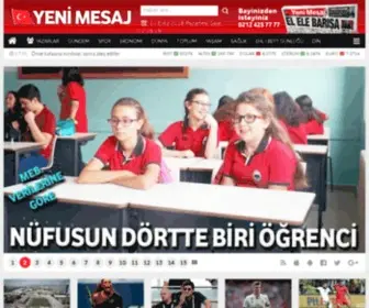 Yenimesaj.com.tr(Yeni Mesaj Internet Sitesi) Screenshot