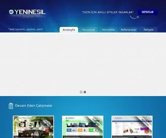 Yeninesiltasarim.com(YENİNESİL) Screenshot