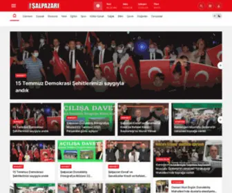 Yenisalpazari.com(Yeni ŞALPAZARI Gazetesi) Screenshot