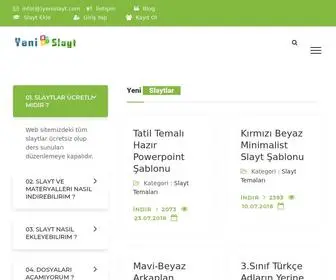 Yenislayt.com(Fon M) Screenshot