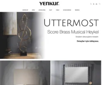YenkurStore.com(Lüks dekoratif ürünler) Screenshot