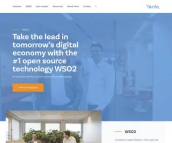 Yenlo.com(Yenlo Integration Experts with the open source WSO2 platform) Screenshot