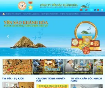 Yensaokhanhhoa.com.vn(Yến) Screenshot