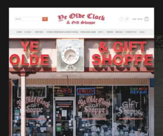 Yeoldeclockshoppe.com(yeoldeclockshoppe) Screenshot