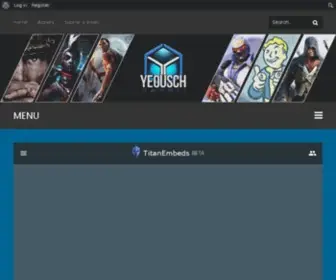 Yeousch.com(Media Entertainment & Community) Screenshot