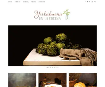 Yerbabuenaenlacocina.com(Yerbabuena en la cocina) Screenshot