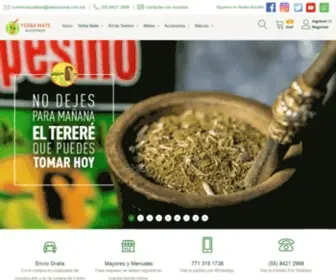 Yerbamate.com.mx(YERBA MATE & ACCESORIOS) Screenshot