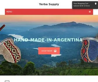 Yerbasupply.com(Yerba Mate Bombillas & Gourds) Screenshot