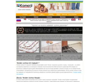 Yerdenisitma.com(KONERJİ  Zeminden) Screenshot