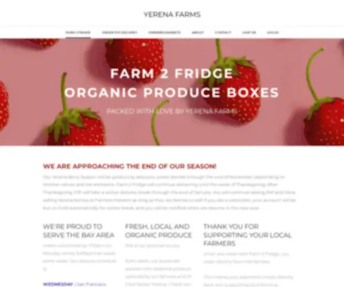 Yerena-Farms.com(YERENA FARMS) Screenshot