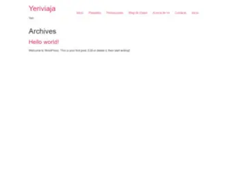 Yeriviaja.com(Yeri) Screenshot