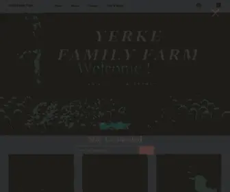 Yerkefamilyfarm.com(Natural Vegetable & Herb Plants) Screenshot