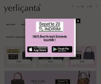 Yerlicanta.com(Yerli Çanta I I Online Alışveriş) Screenshot