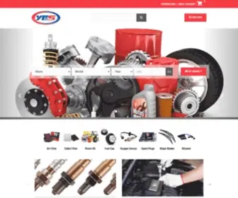 Yesautoparts.com(Yes Auto Parts) Screenshot