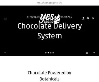 Yescacao.com(Chocolate) Screenshot